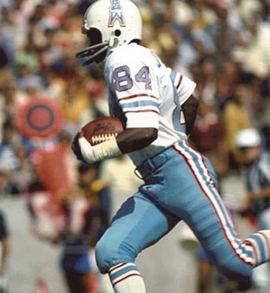 Houston Oilers Billy Johnson 1977 Throwback White Football Jersey product image