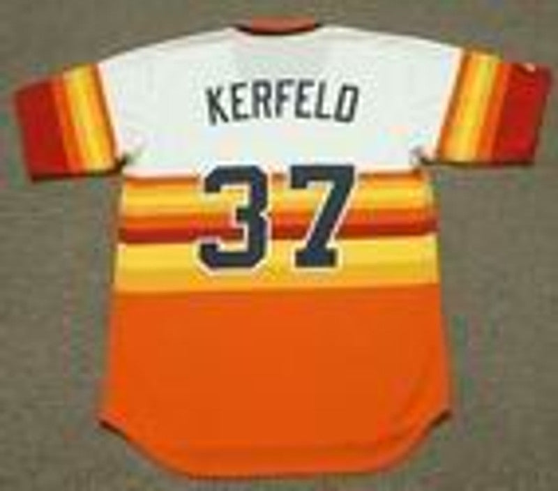 Charlie Kerfeld Houston Astros 1986 Baseball jersey retro stitched fan gear RTJ01490