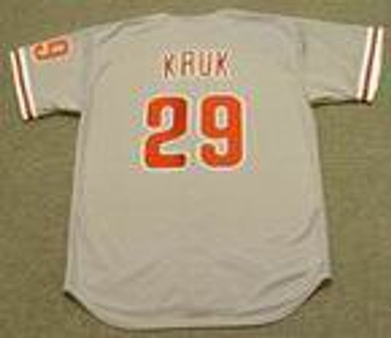 John Kruk Philadelphia Phillies 1993 Baseball jersey retro stitched fan gear RTJ00423