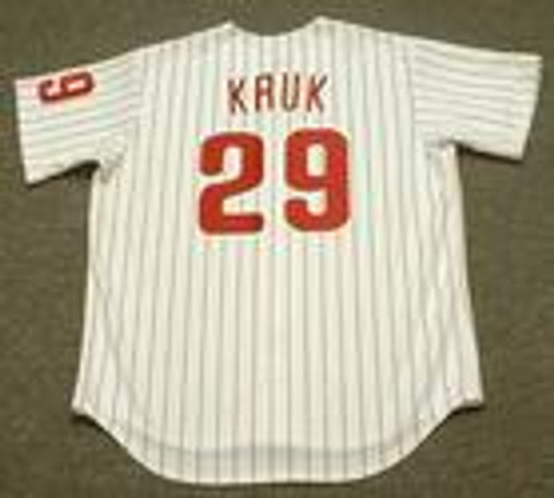 John Kruk Philadelphia Phillies 1993 Baseball jersey retro stitched fan gear RTJ00422