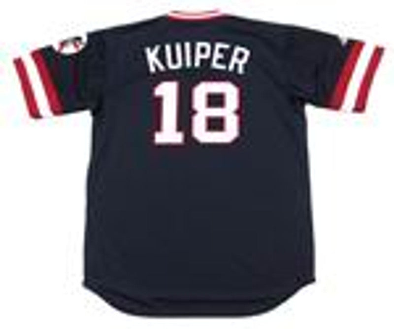 Duane Kuiper Cleveland Indians 1977 Baseball jersey retro stitched fan gear RTJ01086