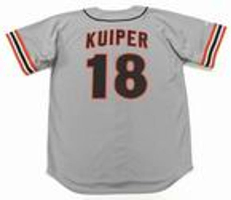 Duane Kuiper San Francisco Giants 1984 Baseball jersey retro stitched fan gear RTJ01083