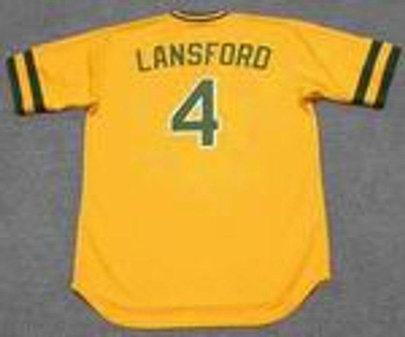 Carney Lansford Oakland Athletics 1983 Baseball jersey retro stitched fan gear RTJ01519
