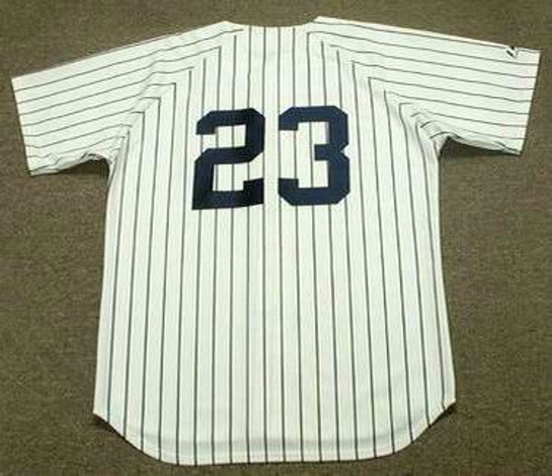 DM NYY 1985 Cooperstown Home Stitched Jersey, Vintage Baseball Jersey, Retro Sewn Jersey