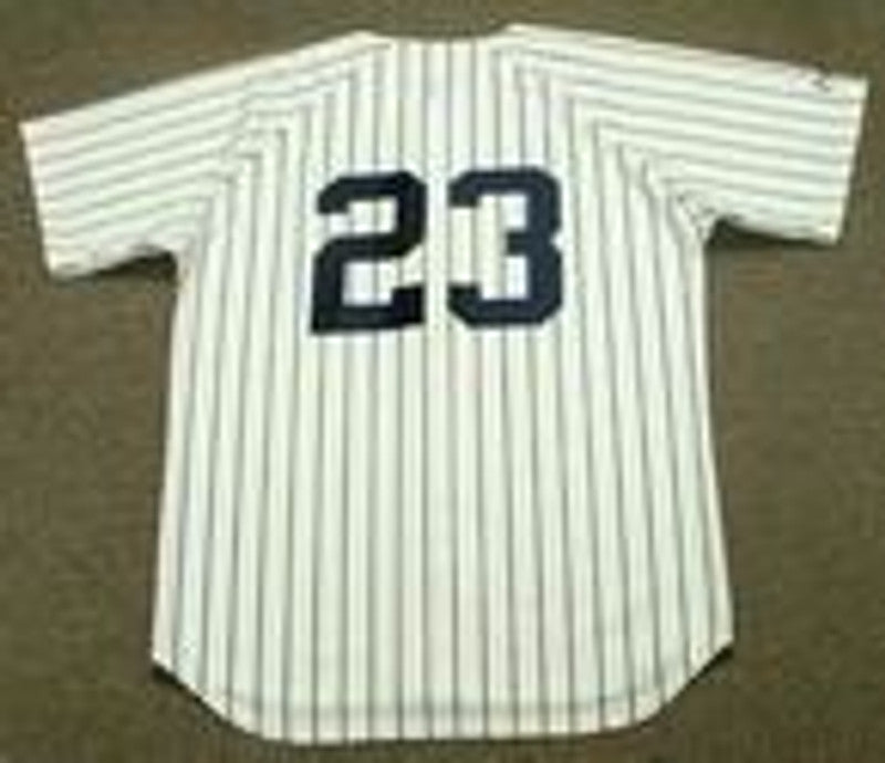 DM NYY 1985 Cooperstown Home Stitched Jersey, Vintage Baseball Jersey, Retro Sewn Jersey