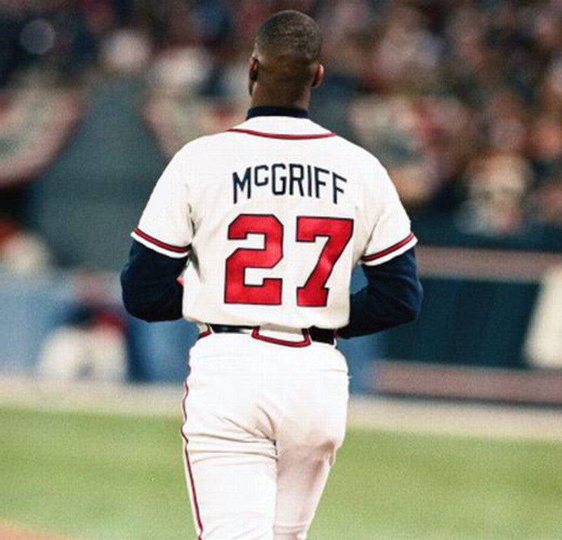Fred Mcgriff Atlanta Braves 1995 Baseball jersey retro stitched fan gear RTJ00925