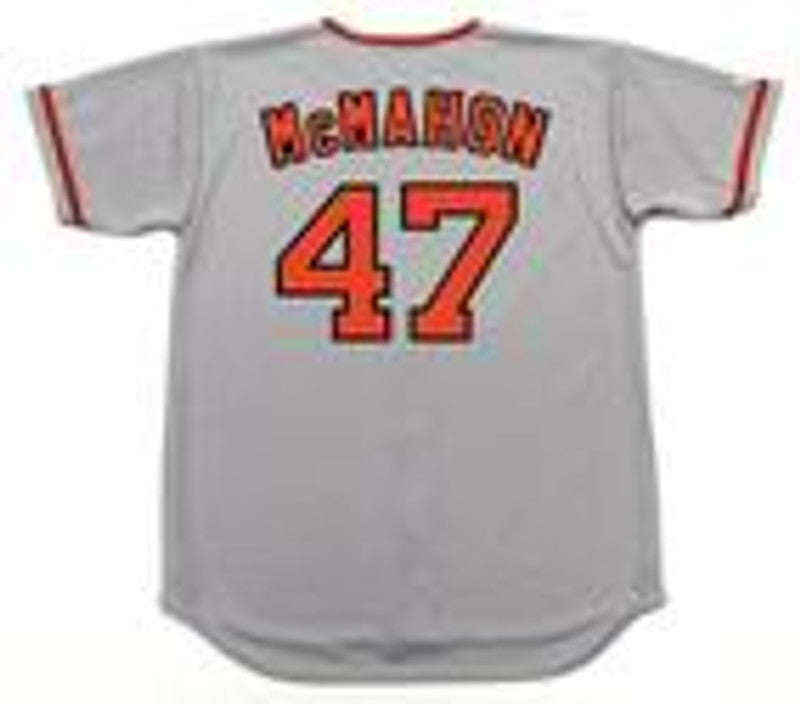 DM SFG 1973 Cooperstown Away Baseball Stitched Jersey, Vintage Baseball Jersey, Retro Sewn Jersey