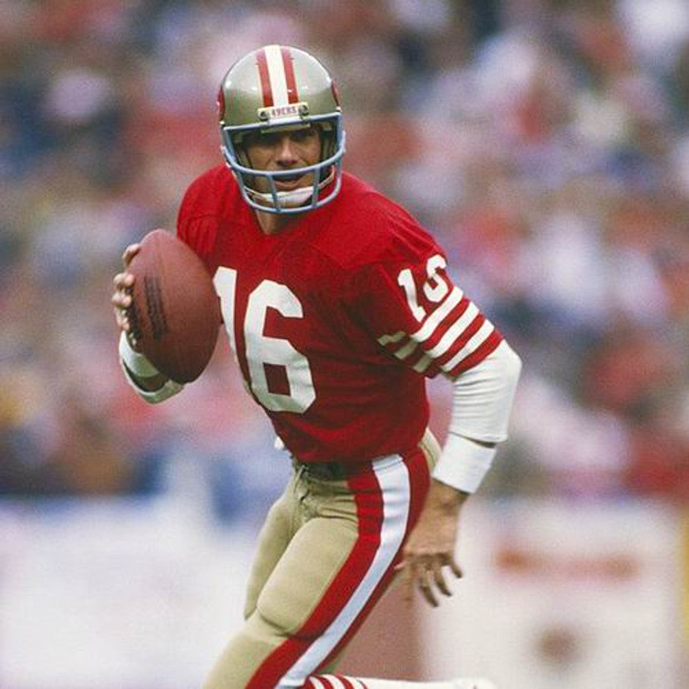 SF 49ers 1980's Throwback Home Custom Jersey Name Number, Retro Stitched Jersey
