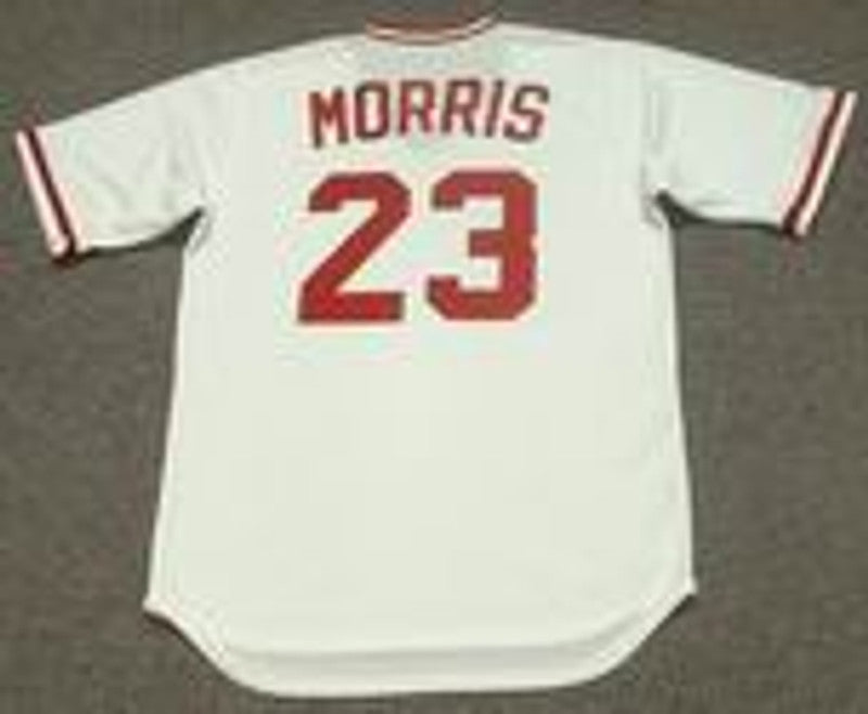 Hal Morris Cincinnati Reds 1990 Baseball jersey retro stitched fan gear RTJ00783