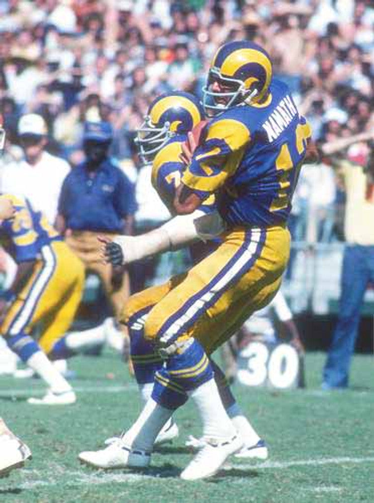 JONA LAR 1977 Throwback Football Jersey, Retro Stitched Jersey