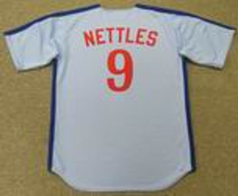 Graig Nettles Montreal Expos 1988 Baseball jersey retro stitched fan gear RTJ00812