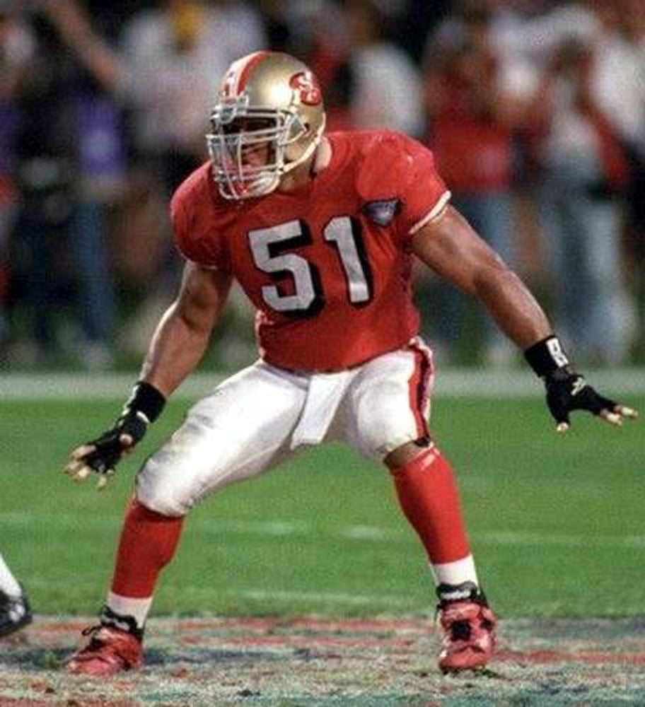 KENO SF 49ers 1994 Throwback Home Football Jersey, Retro Stitched Jersey