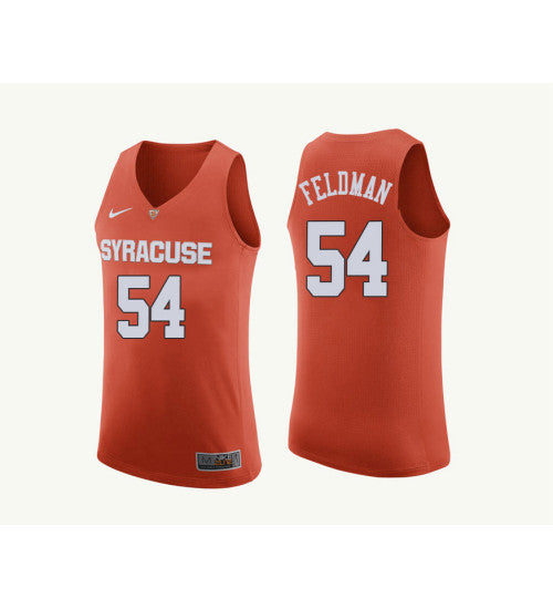 Syracuse Orange 54 Ky Feldman College Basketball Jersey Orange retro stitched fan jersey RTJ7977 image 1