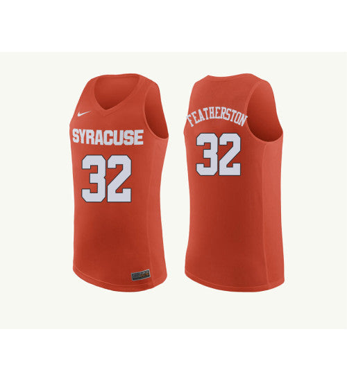 Syracuse Orange 32 Ray Featherston College Basketball Jersey Orange 10431 retro stitched fan jersey RTJ2218 image 1