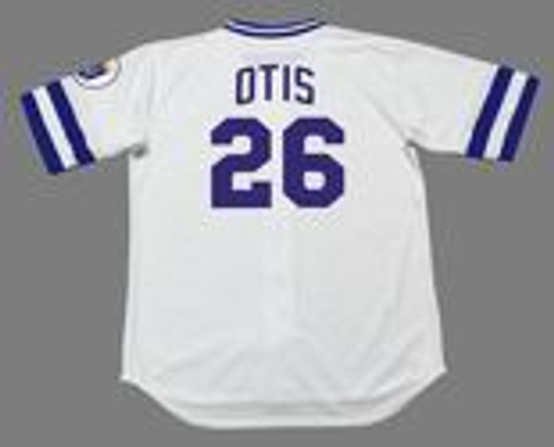 Amos Otis Kansas City Royals 1983 Baseball jersey retro stitched fan gear RTJ01929