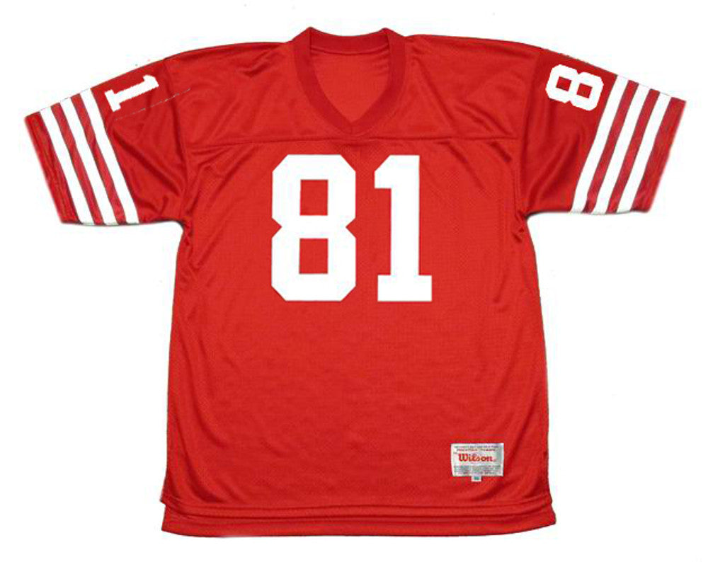 TEOW SF 49ers 2002 Throwback Home Football Jersey, Retro Stitched Jersey