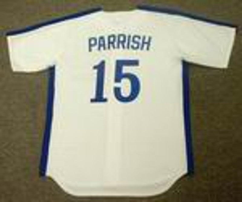 Larry Parrish Montreal Expos 1981 Baseball jersey retro stitched fan gear RTJ00151