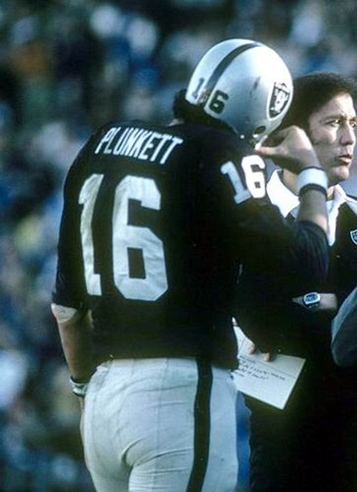 Los Angeles Raiders Jim Plunkett 1983 Home Throwback Football Jersey product image