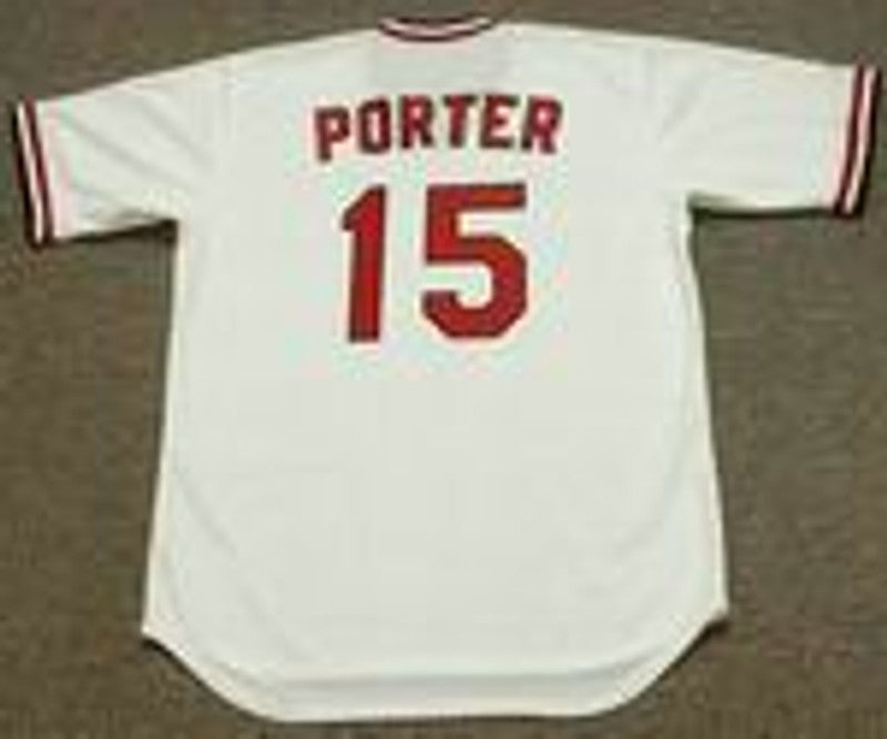 Darrell Porter St. Louis Cardinals 1982 Baseball jersey retro stitched fan gear RTJ01301