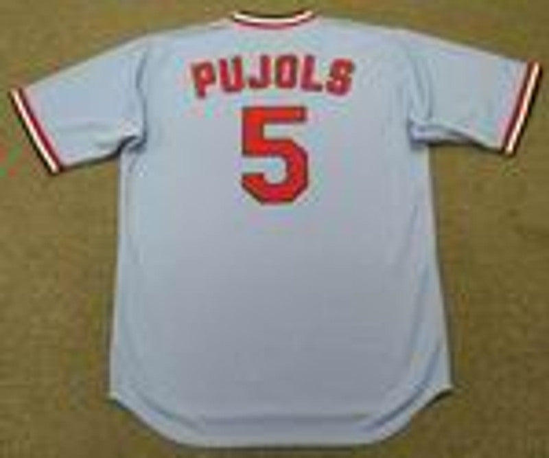 Albert Pujols St. Louis Cardinals 1980s Baseball jersey retro stitched fan gear RTJ01946