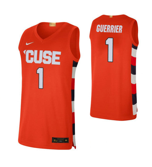 Syracuse Orange 1 Quincy Guerrier Alumni Limited College Basketball Jersey Orange retro stitched fan jersey RTJ2202