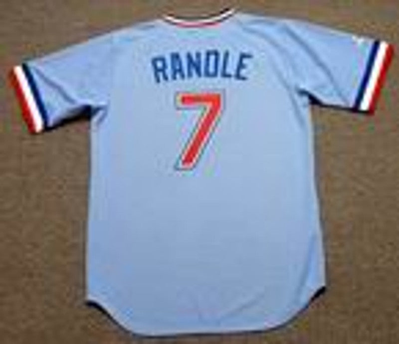 Lenny Randle Texas Rangers 1970s Baseball jersey retro stitched fan gear RTJ00126