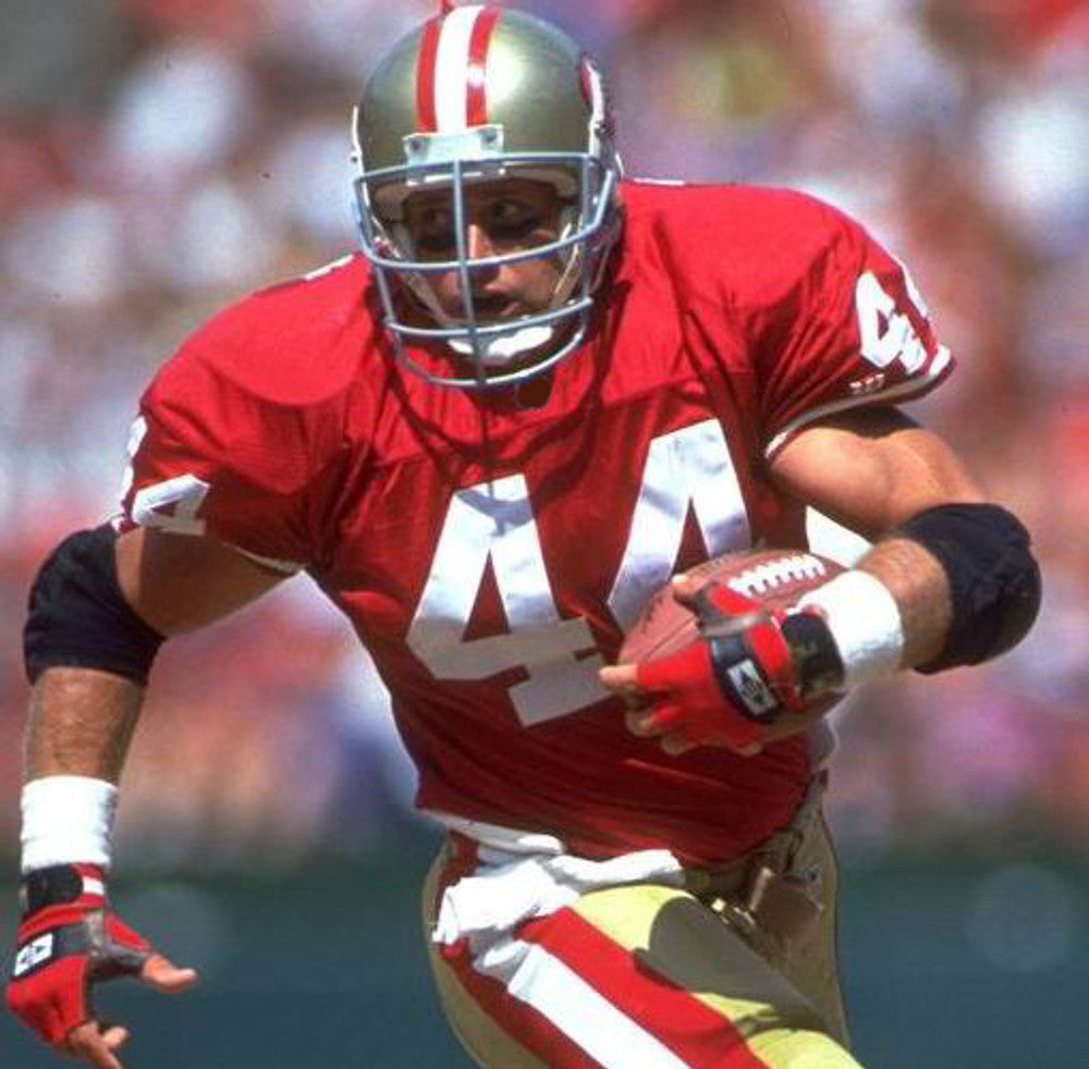 TORA SF 49ers 1988 Throwback Home Football Jersey, Retro Stitched Jersey