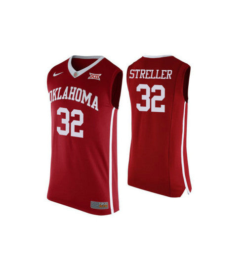 Oklahoma Sooners 32 Read Streller College Basketball Jersey Red 4122 retro stitched fan jersey RTJ8527 image 1
