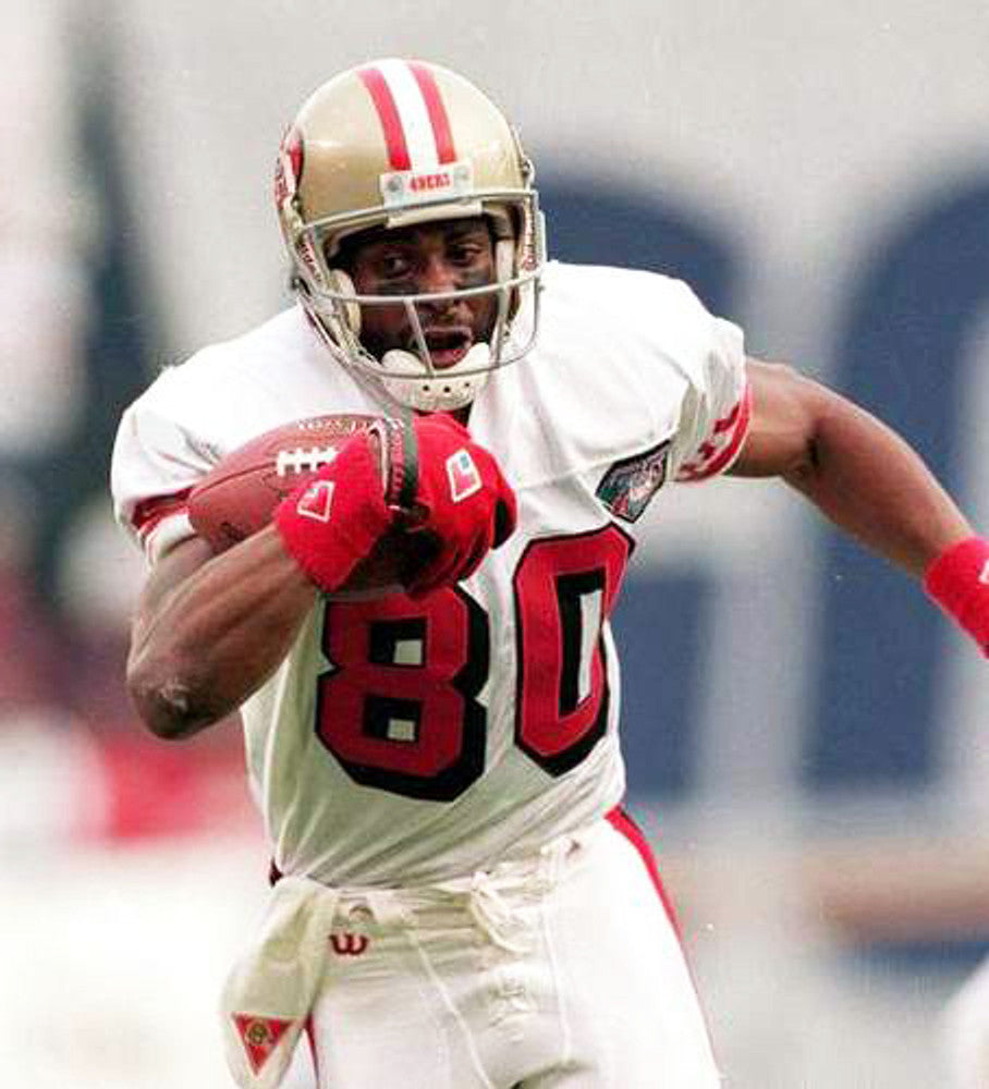 JERI SF 49ers 1994 Throwback Away Football Jersey, Retro Stitched Jersey