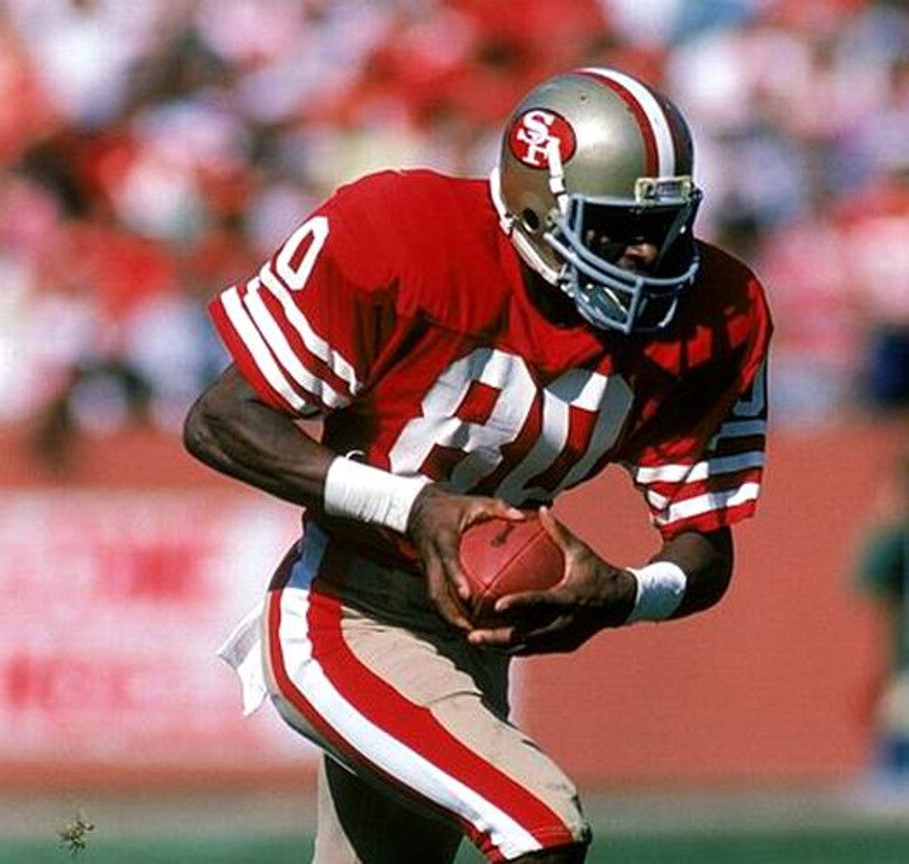JERI SF 49ers 1988 Throwback Home Football Jersey, Retro Stitched Jersey