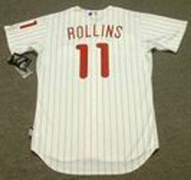 Jimmy Rollins Philadelphia Phillies 2010 Baseball jersey retro stitched fan gear RTJ00517