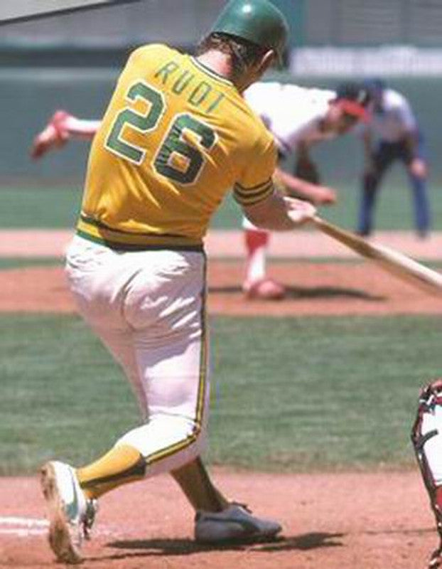 Joe Rudi Oakland Athletics 1974 Baseball jersey retro stitched fan gear RTJ00453