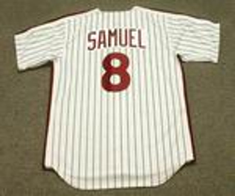 Juan Samuel Philadelphia Phillies 1984 Baseball jersey retro stitched fan gear RTJ00309