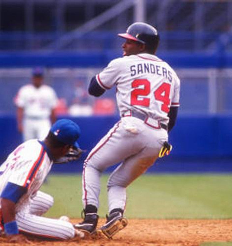 Deion Sanders Atlanta Braves 1992 Baseball jersey retro stitched fan gear RTJ01196