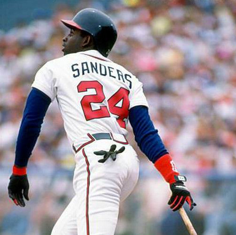 Deion Sanders Atlanta Braves 1992 Baseball jersey retro stitched fan gear RTJ01195
