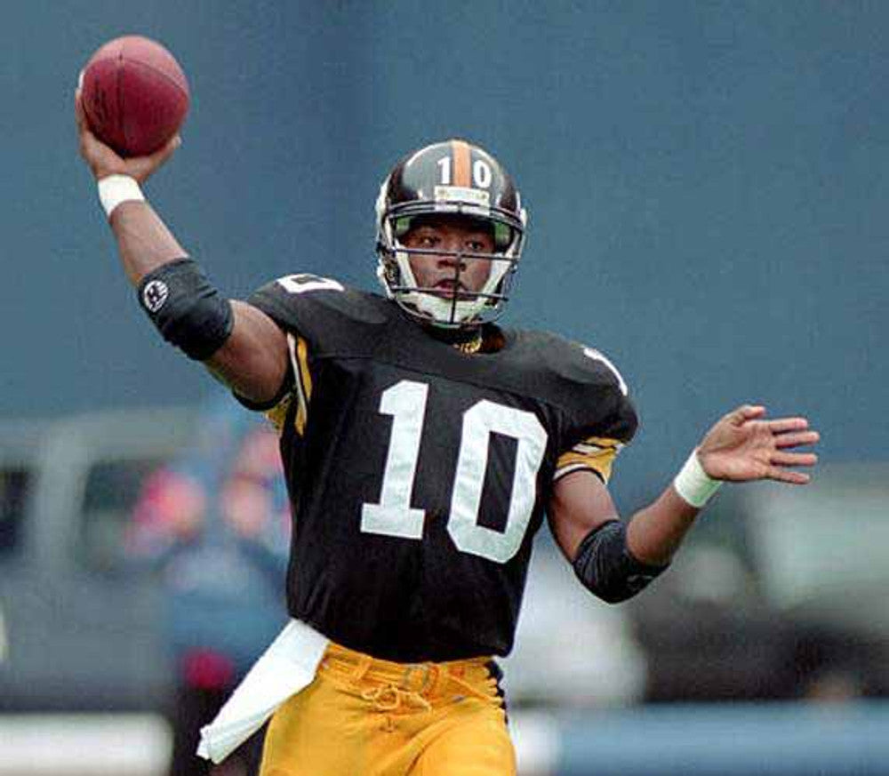 Pittsburgh Steelers Kordell Stewart 1996 Home Throwback Football Jersey product image