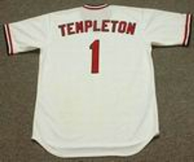 Garry Templeton St. Louis Cardinals 1977 Baseball jersey retro stitched fan gear RTJ00906