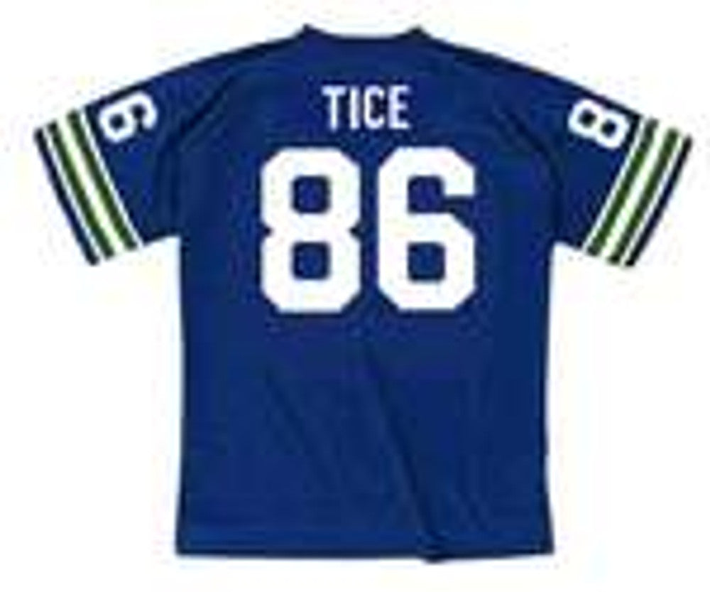 Seattle Seahawks Mike Tice 1981 Throwback Football Jersey product image