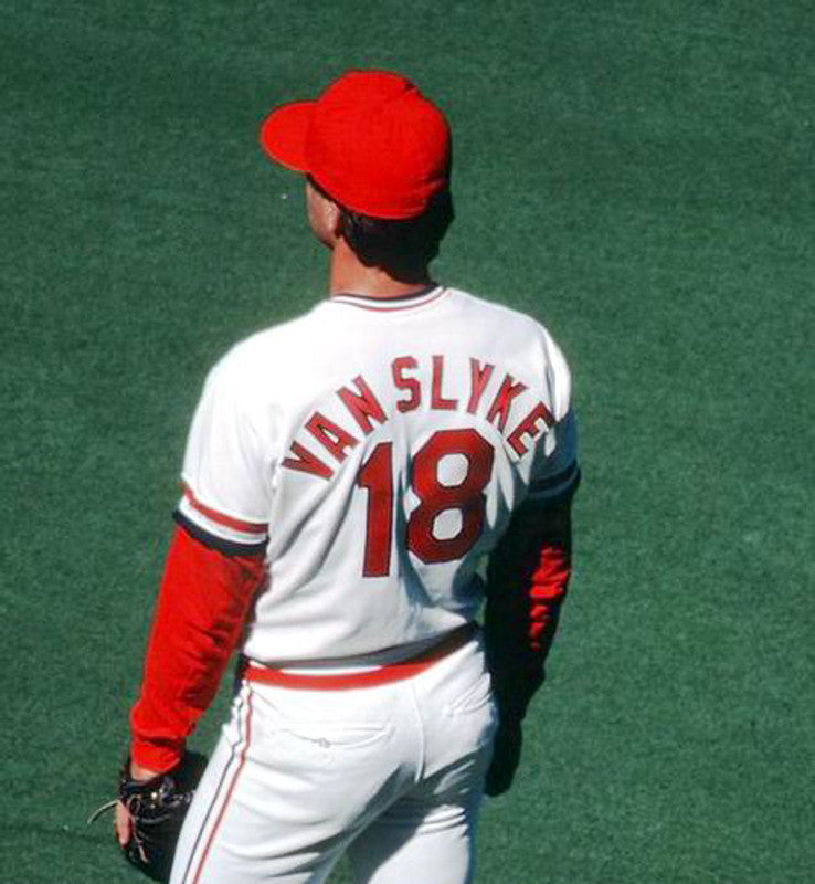 Andy Van Slyke St. Louis Cardinals 1985 Baseball jersey retro stitched fan gear RTJ01892