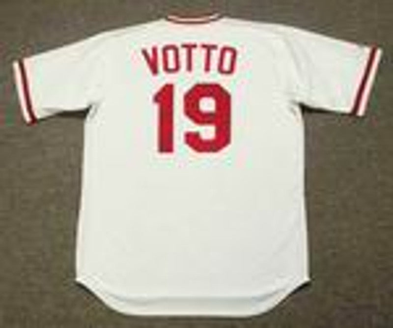 Joey Votto Cincinnati Reds 1975 Baseball jersey retro stitched fan gear RTJ00441