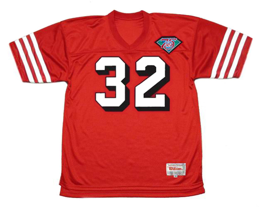 RIWA SF 49ers 1994 Throwback Home Football Jersey, Retro Stitched Jersey