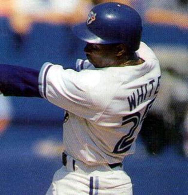 Devon White Toronto Blue Jays 1993 Baseball jersey retro stitched fan gear RTJ01147
