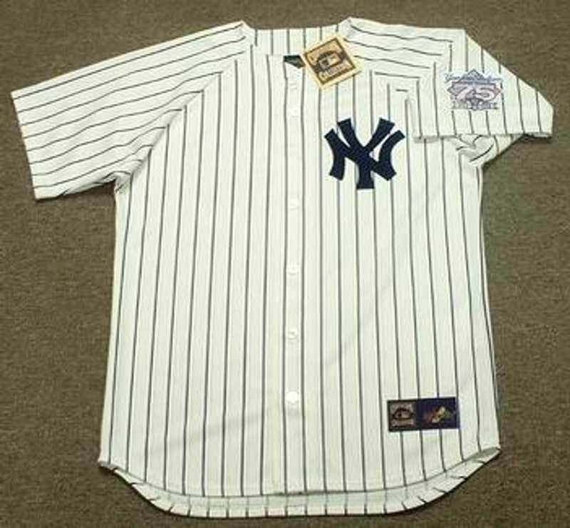 DC NYY 1998 Cooperstown Home Stitched Jersey, Vintage Baseball Jersey, Retro Sewn Jersey