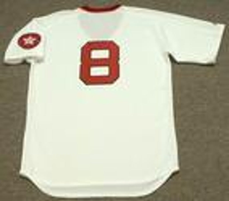 CY BRS 1975 Home Cooperstown Throwback Stitched Jersey, Vintage Baseball Jersey, Retro Sewn Jersey