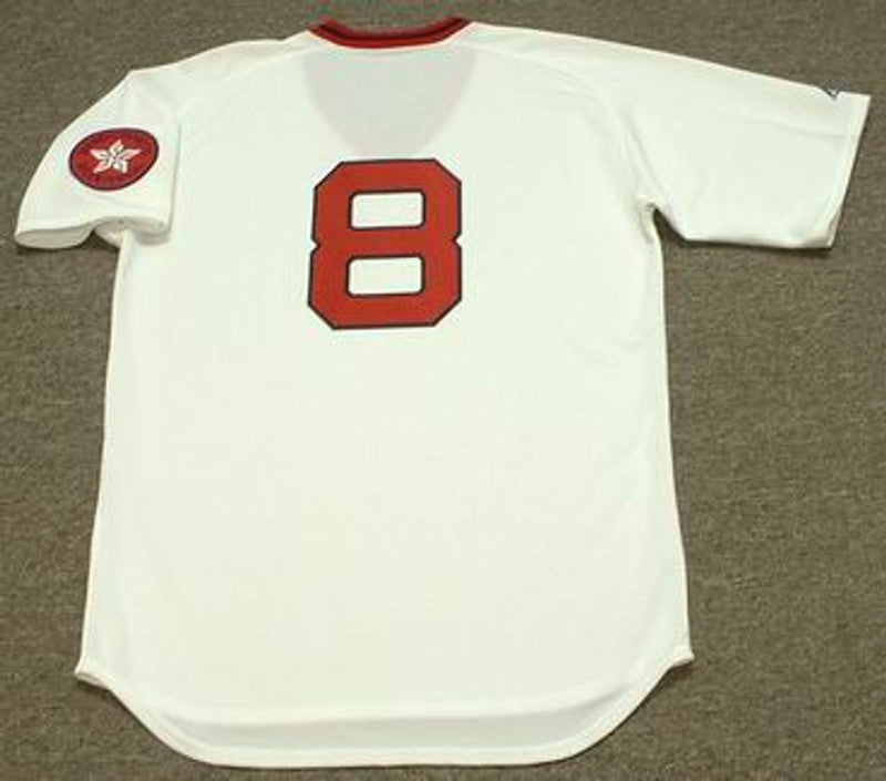 CY BRS 1975 Home Cooperstown Throwback Stitched Jersey, Vintage Baseball Jersey, Retro Sewn Jersey