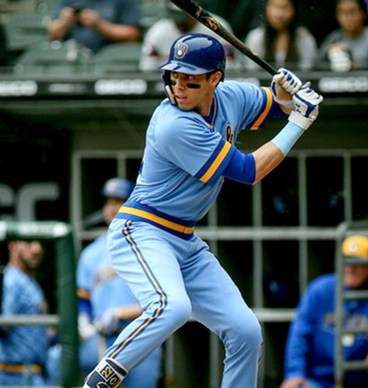 CY MB Milwaukee 1980s Away Throwback Baseball Stitched Jersey, Vintage Baseball Jersey, Retro Sewn Jersey