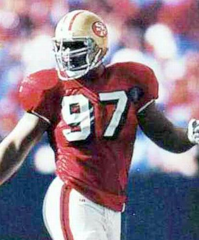 BRYO SF 49ers 1994 Throwback Home Football Jersey, Retro Stitched Jersey