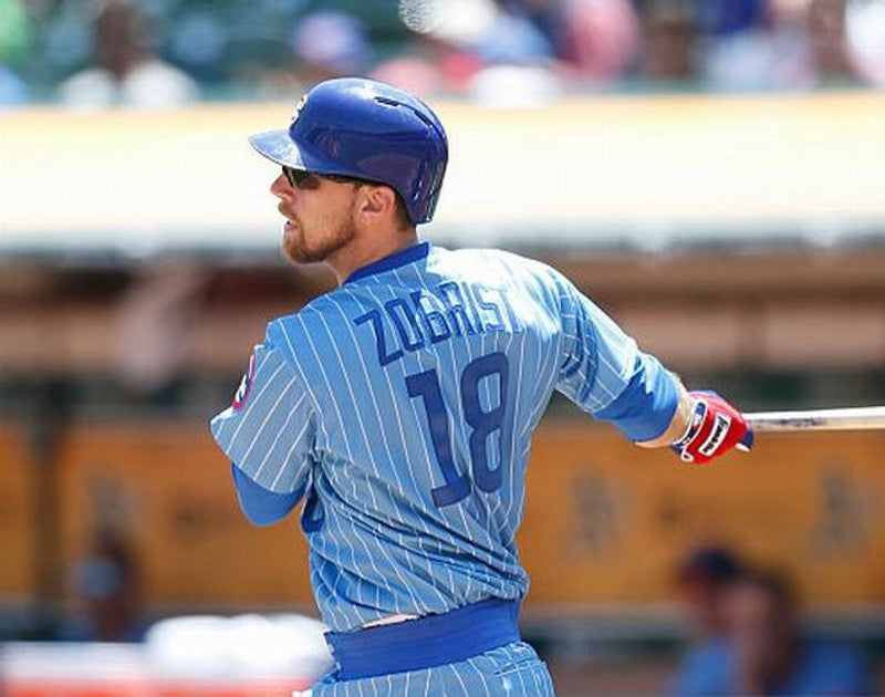 Ben Zobrist Chicago Cubs 1980s Baseball jersey retro stitched fan gear RTJ01817