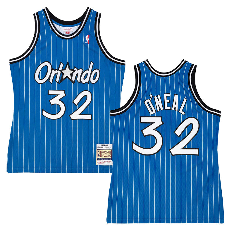Orlando Magic M&N Jersey Road Shaquille Oneal 1994 95 retro stitched fan jersey RTJ12694 image 1