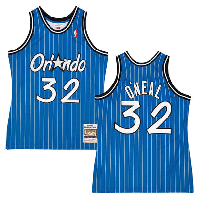 Orlando Magic M&N Jersey Road Shaquille Oneal 1994 95 retro stitched fan jersey RTJ12694 image 1